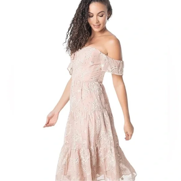 open lace back dress Maren Dress – Dress the Population
